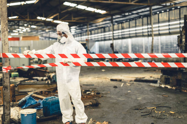 Professional Biohazard technician working in Atlantic Highlands, NJ